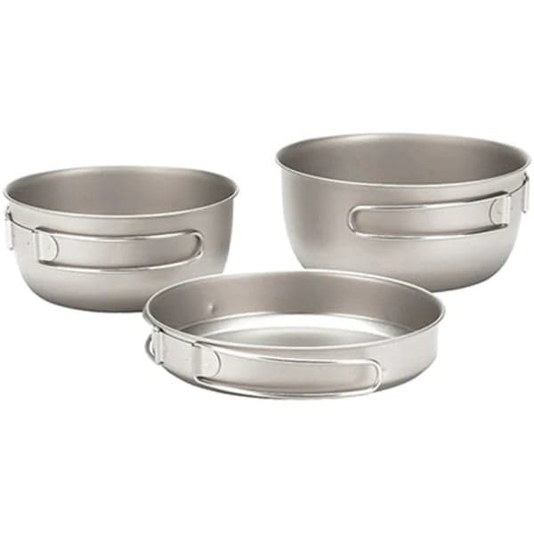 Titanium 3 Piece Cookset, view: 1