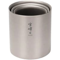 Titanium Double Wall H450 Stacking Mug - view: 2