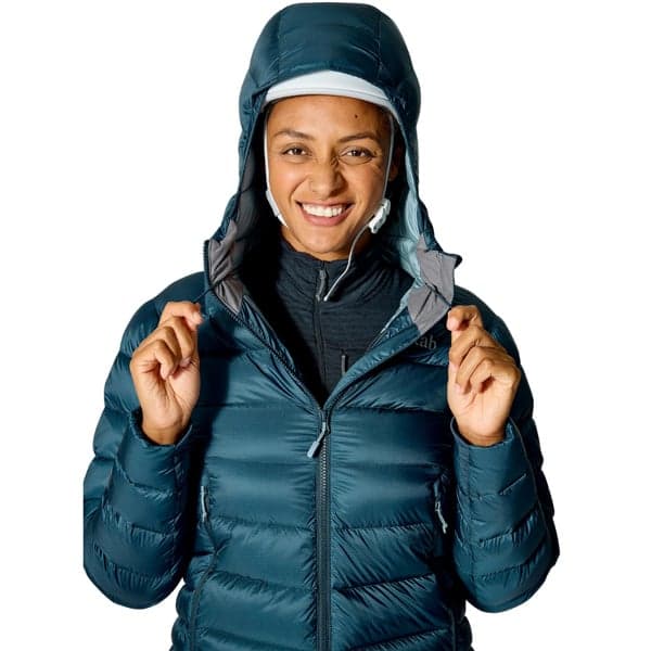 W's Electron Pro Hoody Tempest Blue, view: 2