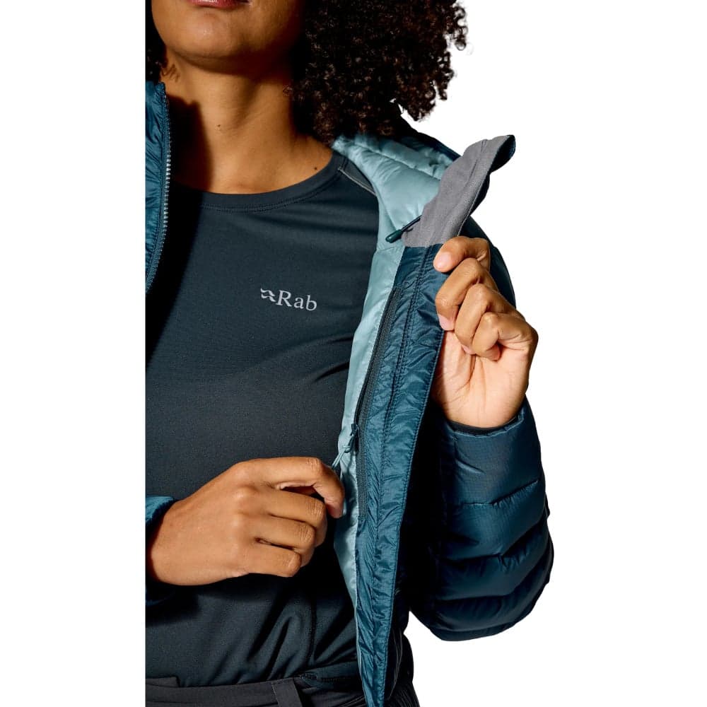 W's Electron Pro Hoody Tempest Blue, view: 7