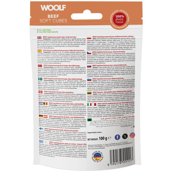 Soft Cubes - Beef (Monoprotein), view: 1