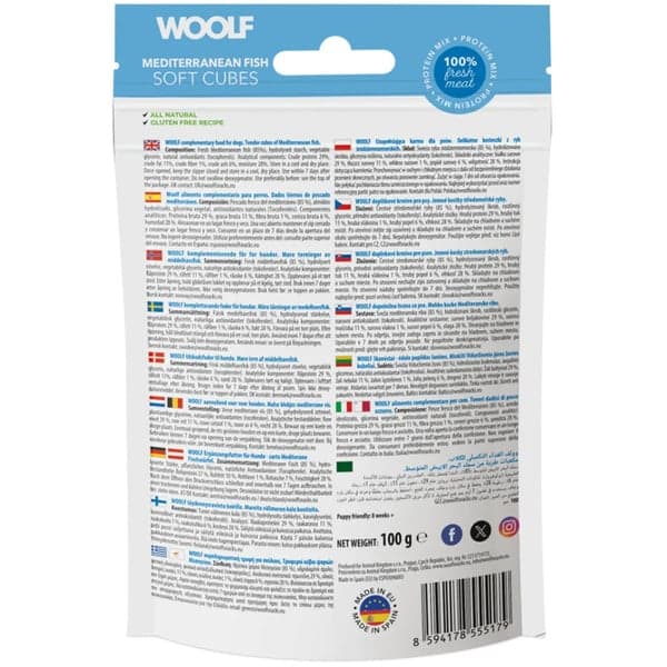 Soft Cubes - Mediteranean Fish, view: 1