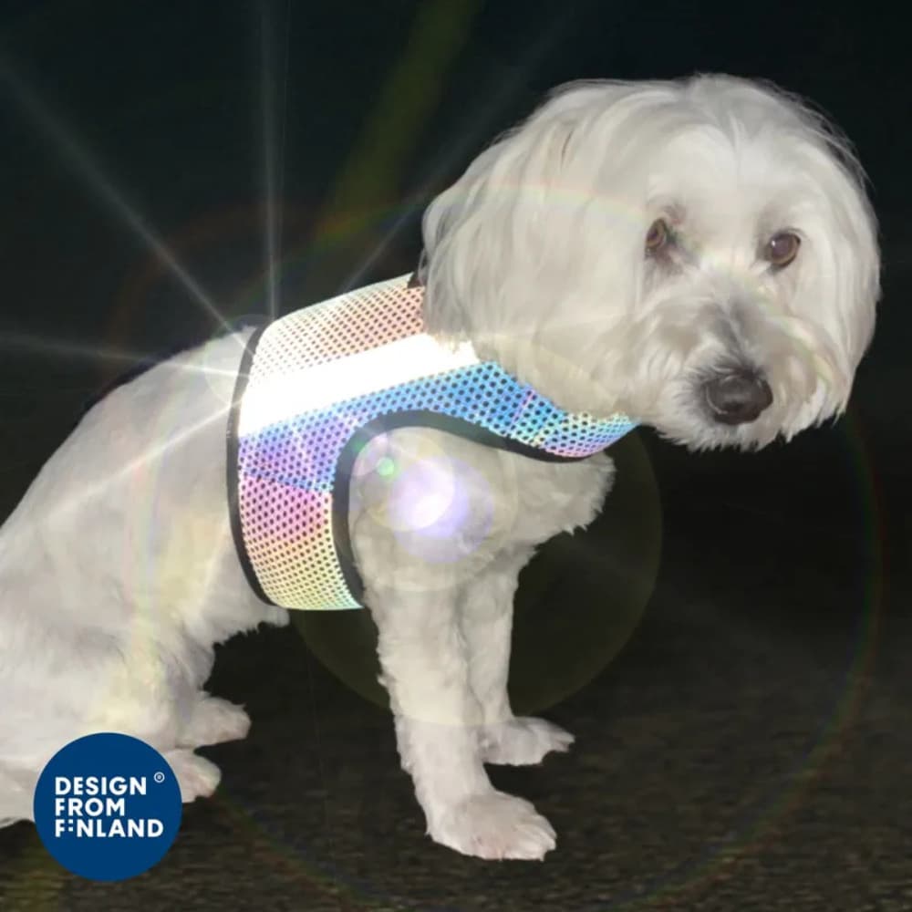 Glow-heijastinliivi, musta, view: 4