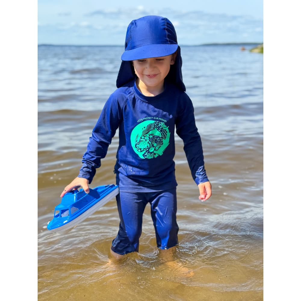 Sealion Sun Sweater Kids Navy, view: 2