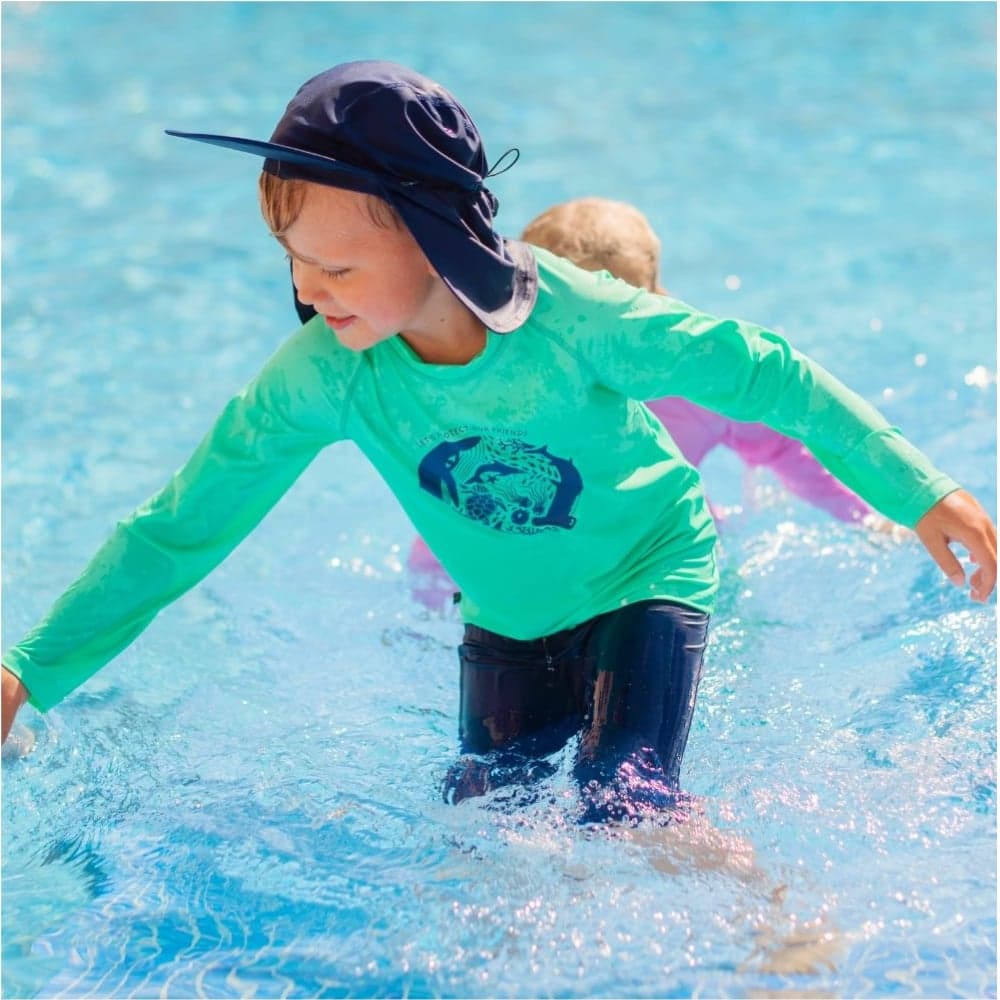 Whale Sun Cap Kids Navy, view: 3