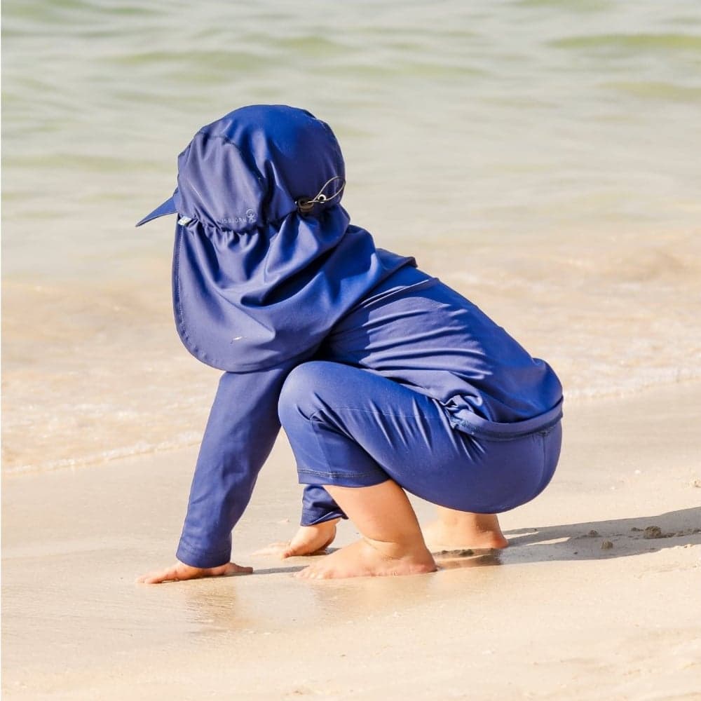 Whale Sun Cap Kids Navy, view: 4