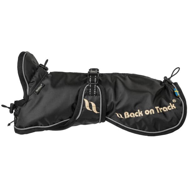 Sunny -vuorattu koiratakki, 25–35 cm, musta, view: 0