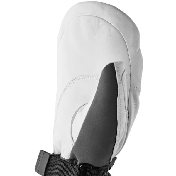 Heater Gauntlet Mitt Grey/Offwhite, view: 2