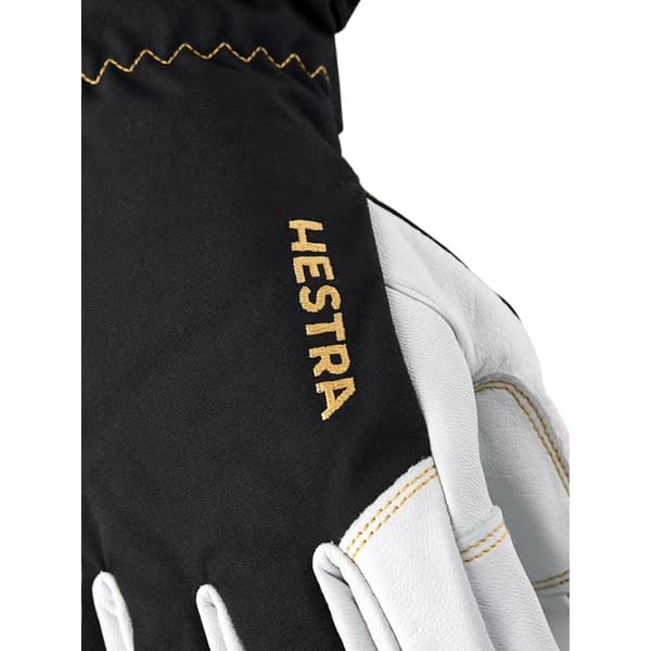 Army Leather Gore-Tex 5 Finger Black/Natural Grey, view: 2