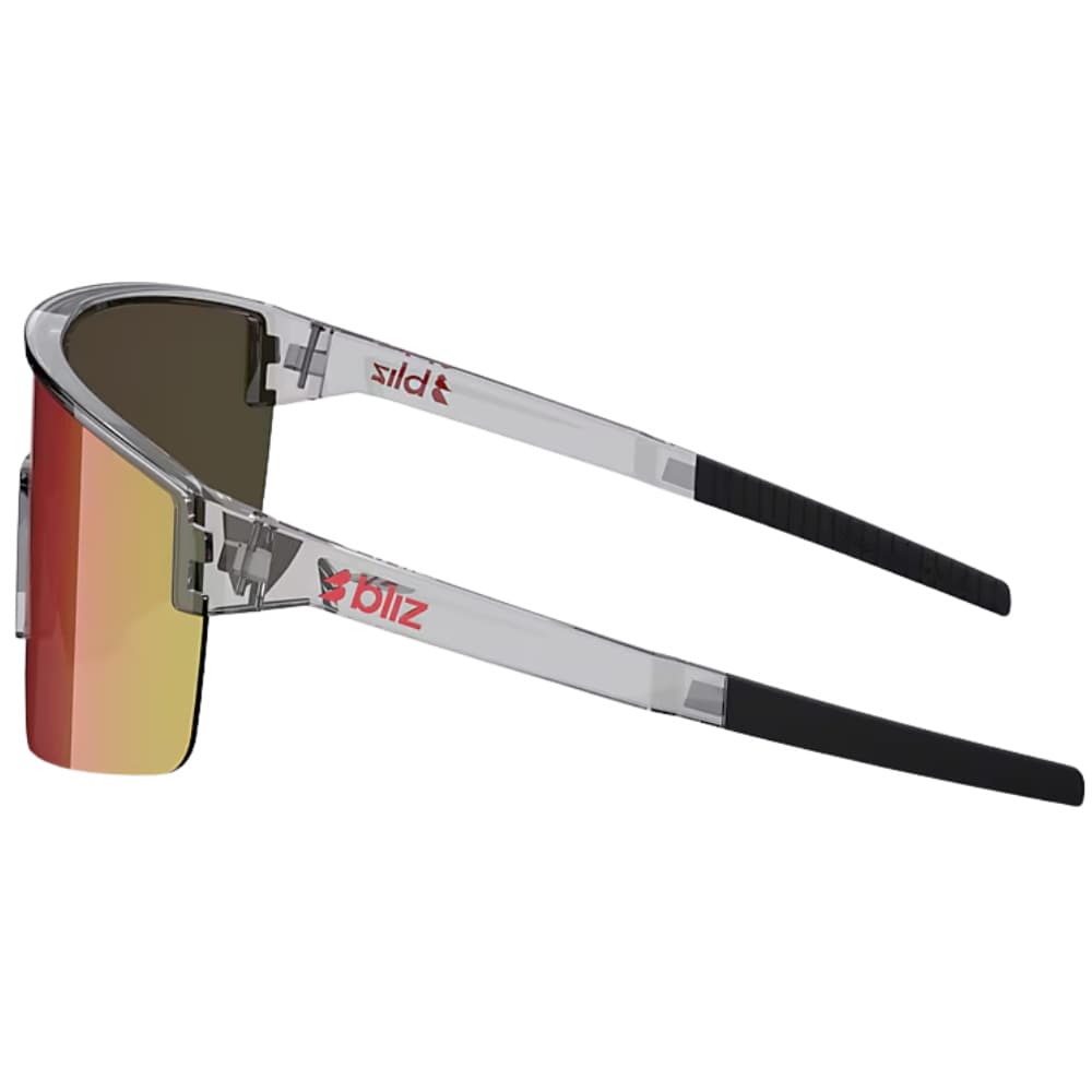 P004 Transparent Dark Grey Red, view: 2