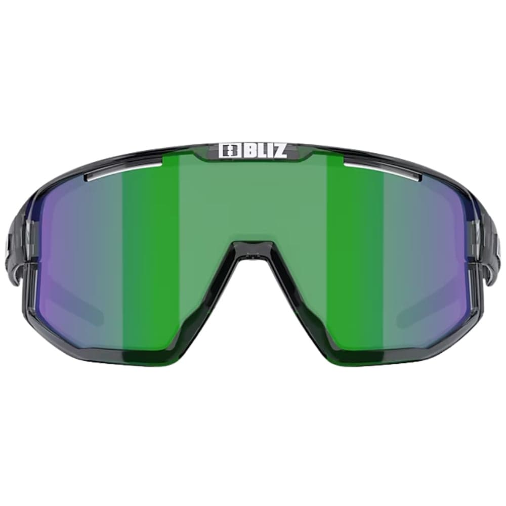 Fusion Small Crystal Black Brown Green Mirror, view: 1