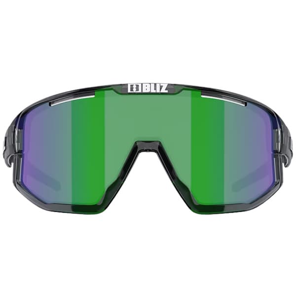 Fusion Small Crystal Black Brown Green Mirror, view: 1