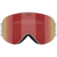 Flow matta vaaleanharmaa / ruskea-punainen - view: 2