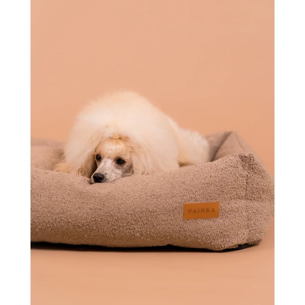 Bouclé Bed 120x85x20 cm, view: 2