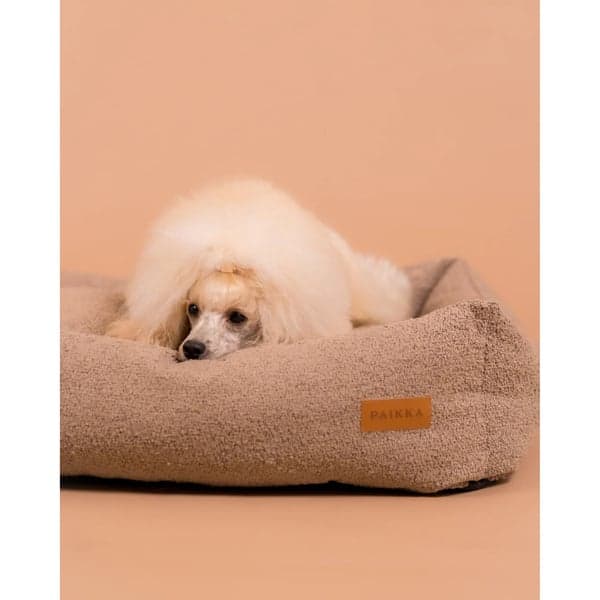 Bouclé Bed 120x85x20 cm, view: 2