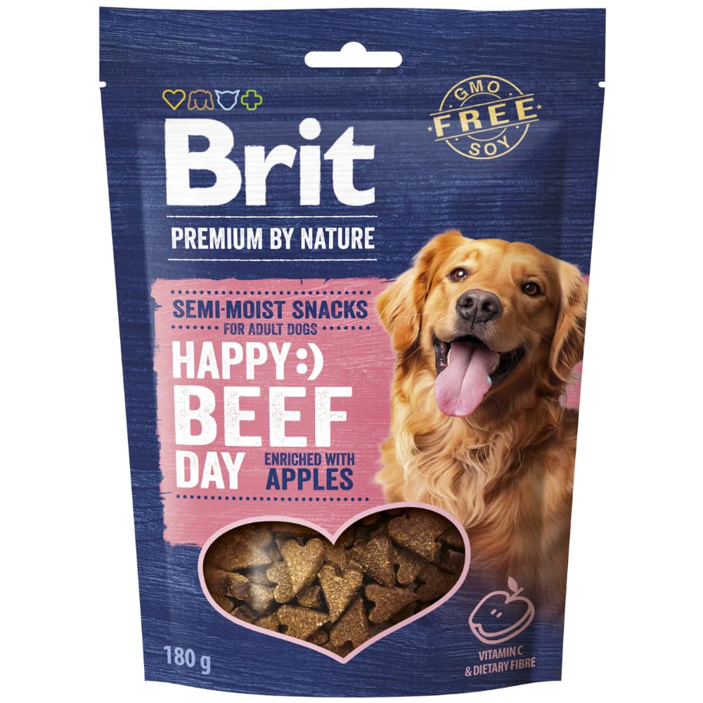 Semi-Moist Snacks Biff & Äpple 180 g, view: 0