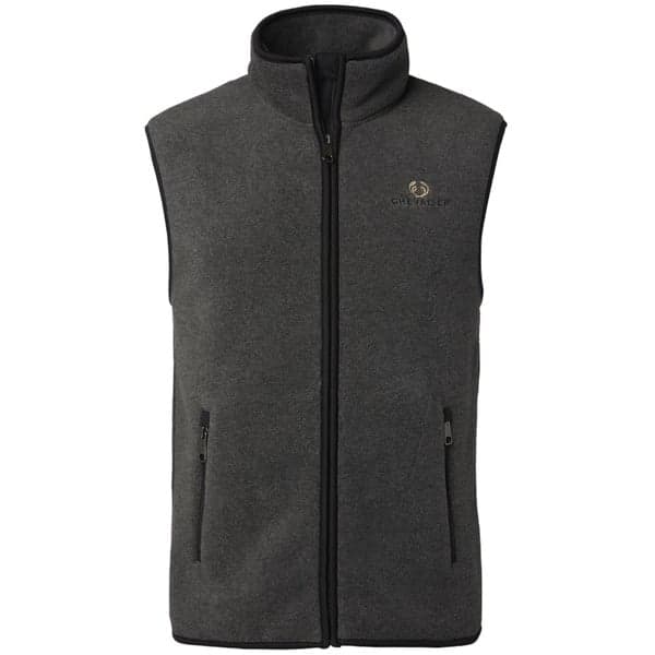 M's Mainstone Fleece Vest Anthracite, view: 0