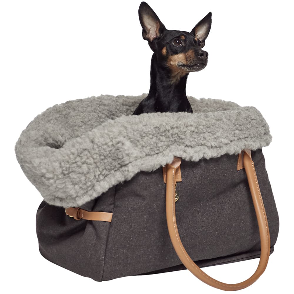 Dog Carrier Como L Petrol Grey, view: 5