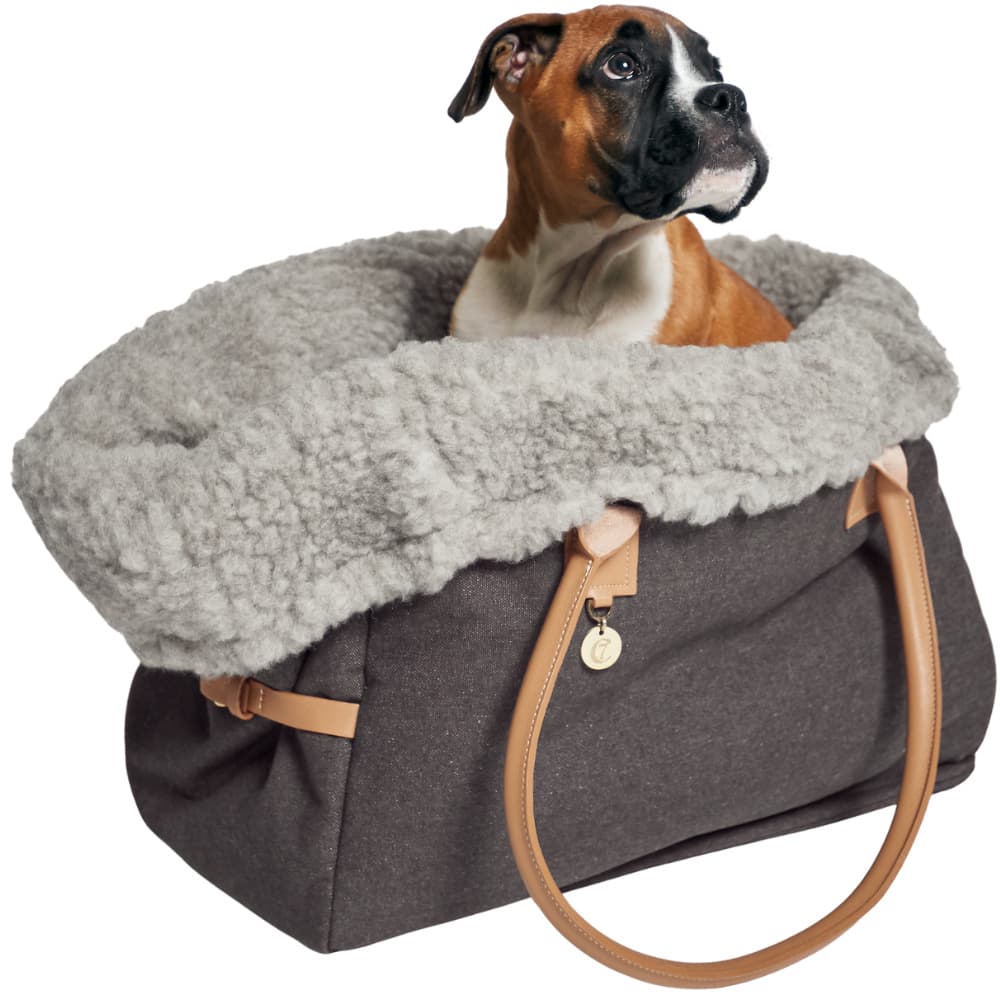 Dog Carrier Como S Petrol Grey, view: 3