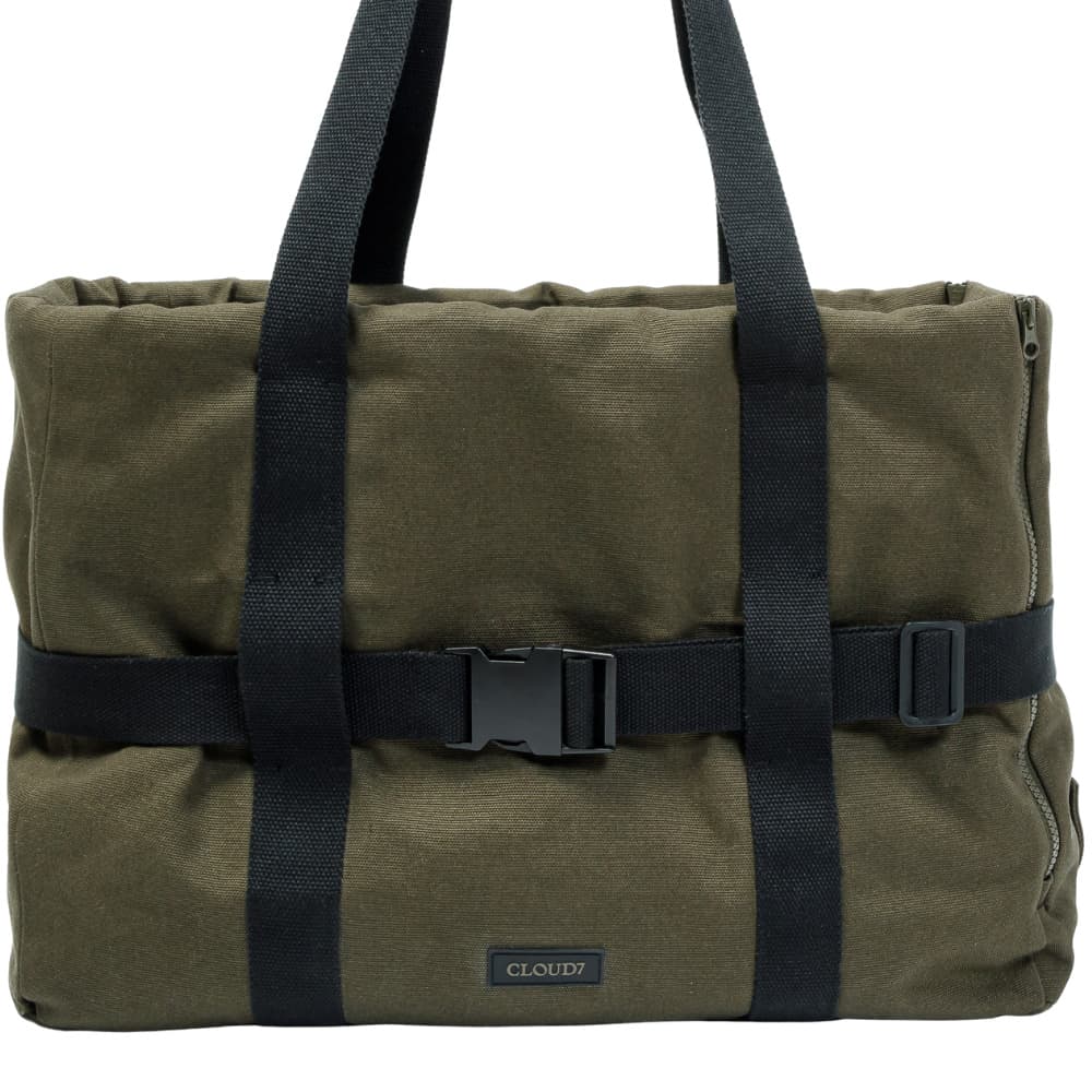 Dog Carrier Turin Canvas Olive, view: 6