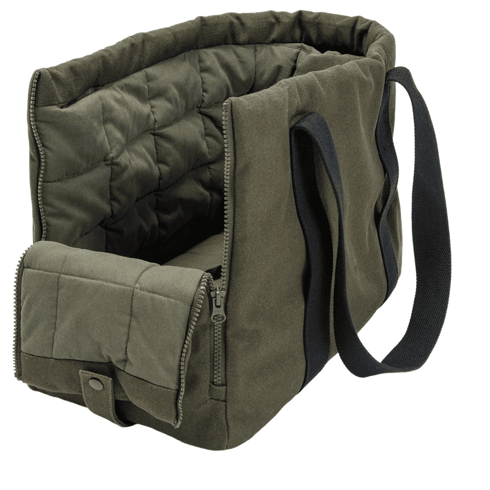 Dog Carrier Turin Canvas Olive, view: 2
