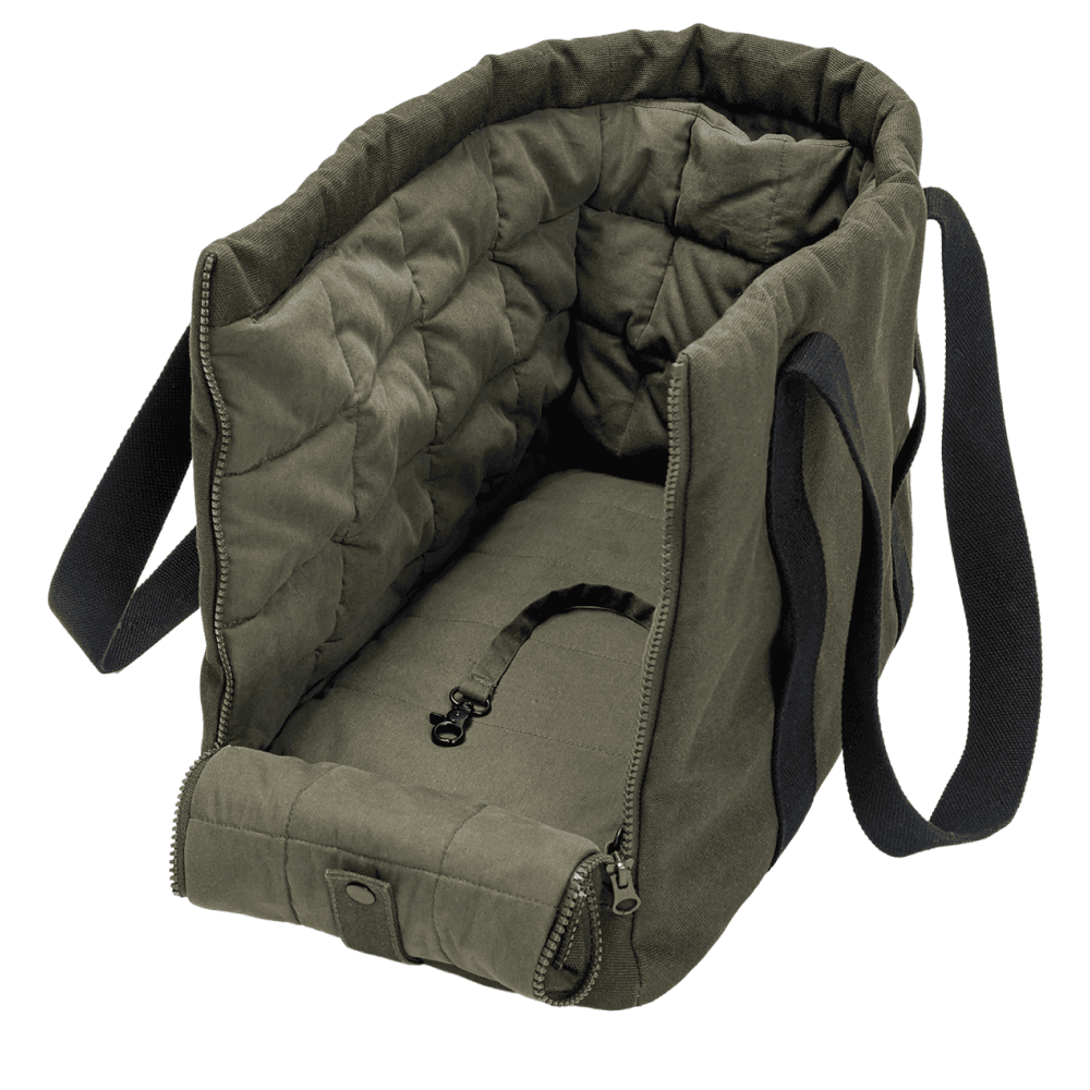 Dog Carrier Turin Canvas Olive, view: 3