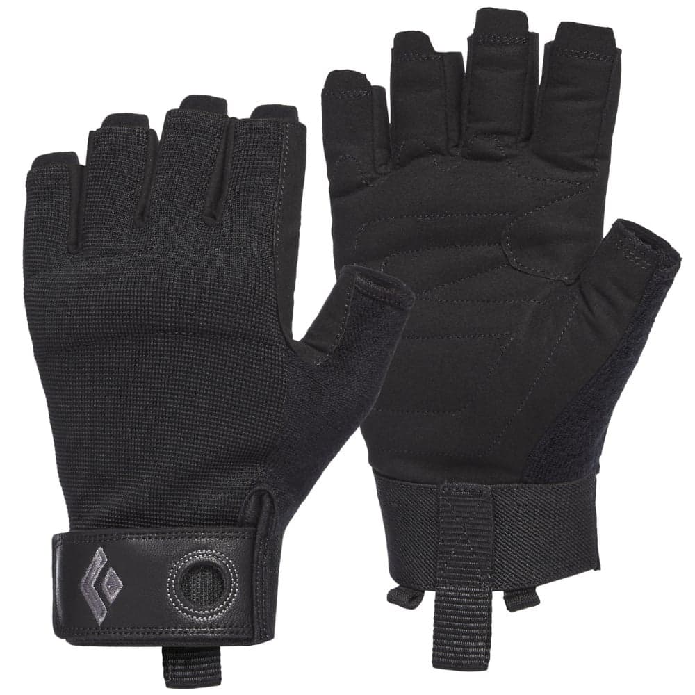 Crag Half-Finger Gloves Black, view: 0