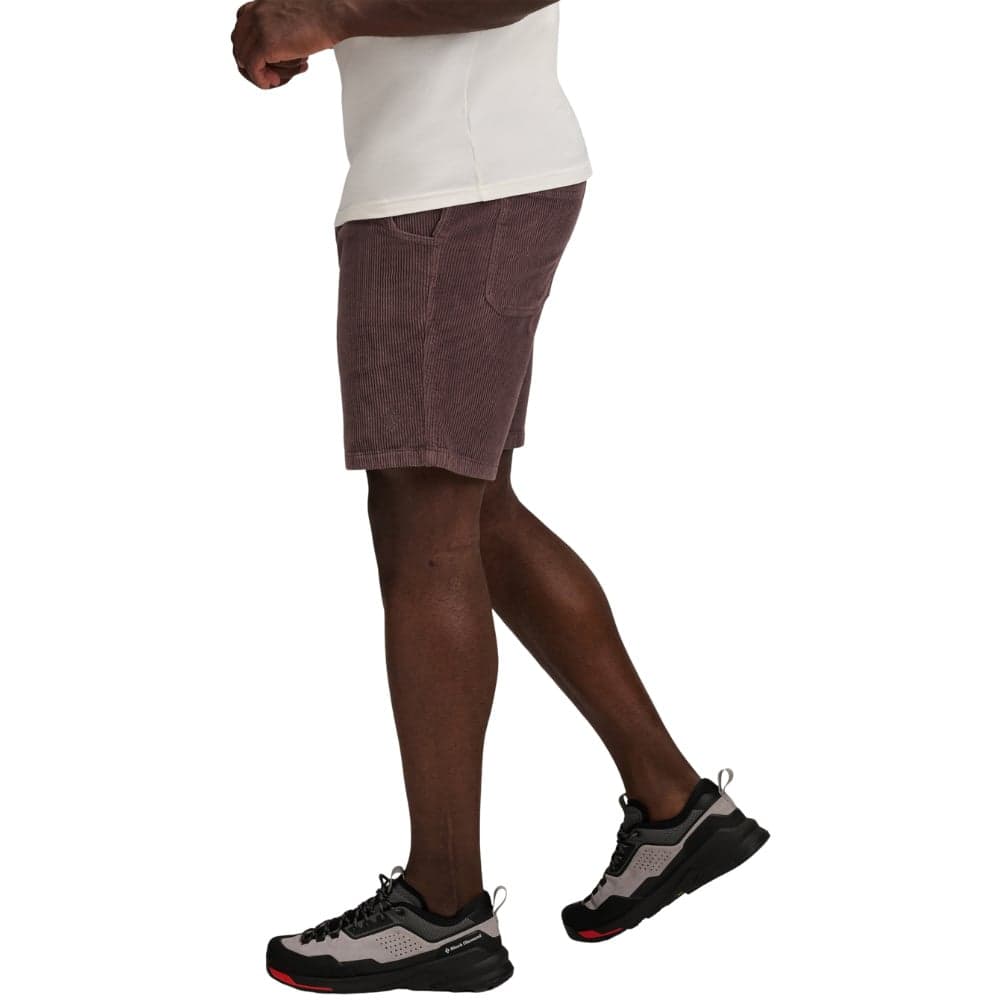 M's Dirtbag Corduroy Shorts Dark Mauve, view: 1