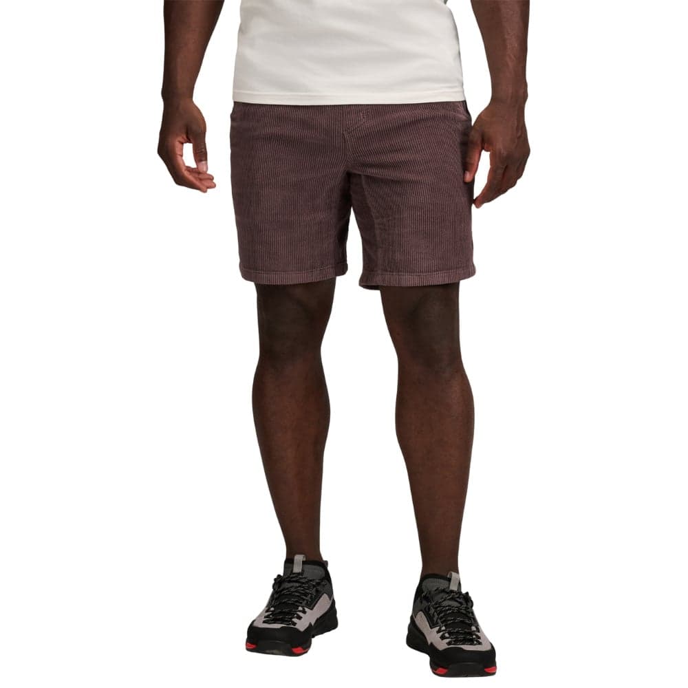 M's Dirtbag Corduroy Shorts Dark Mauve, view: 0