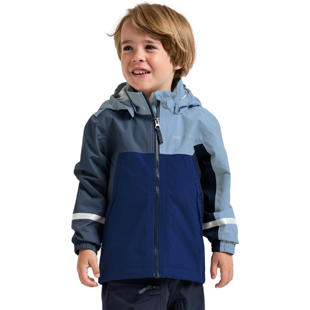 Pilvi Kids Jacket 2 Blue Fog, view: 2