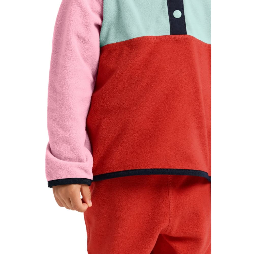 Monte Kids Half Button 5 Light Heather Pink, view: 3