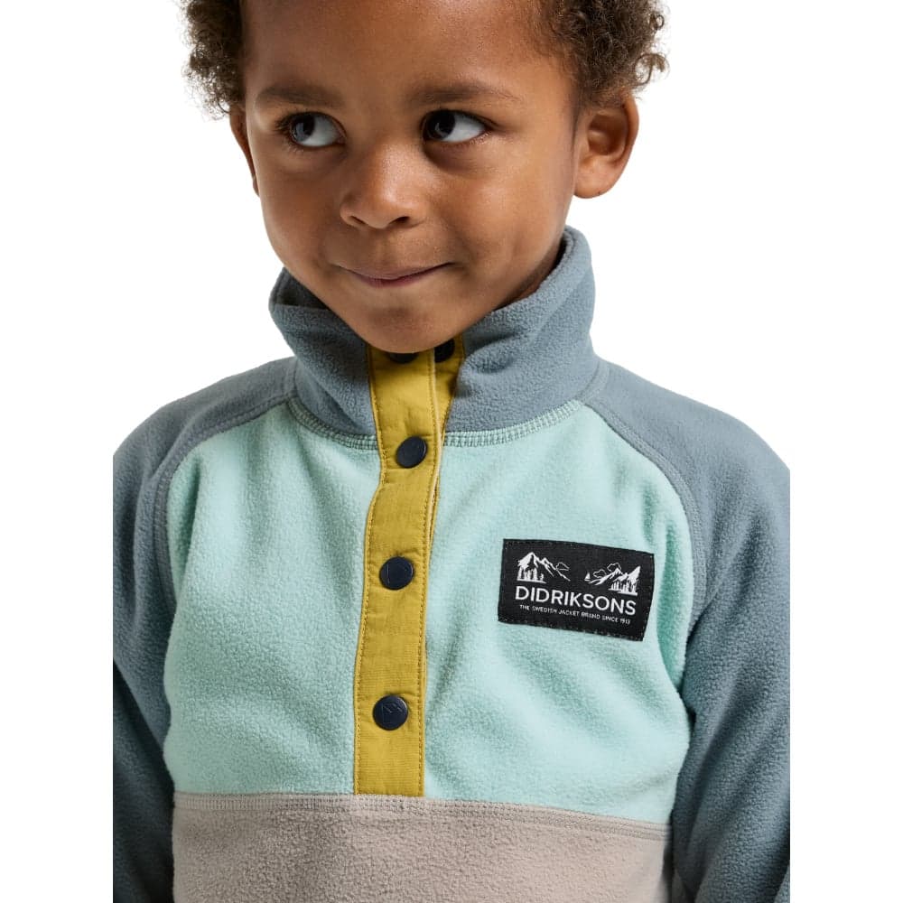 Monte Kids Half Button 5 Ocean Mint, view: 2