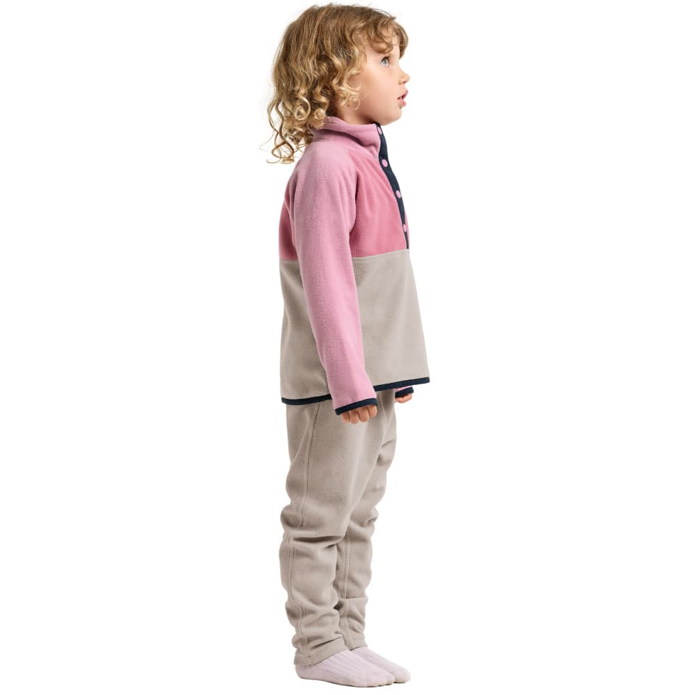 Monte Kids Half Button 5 Heather Pink, view: 5