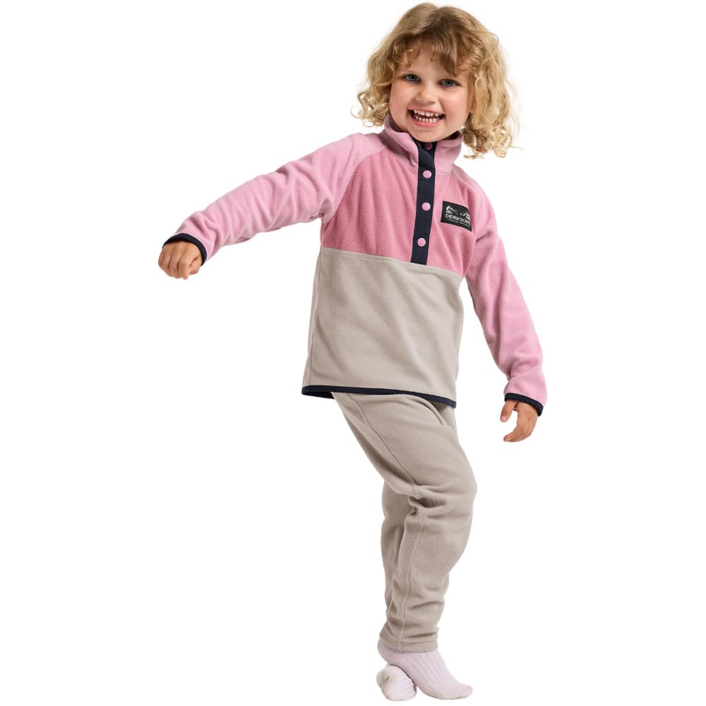 Monte Kids Half Button 5 Heather Pink, view: 4