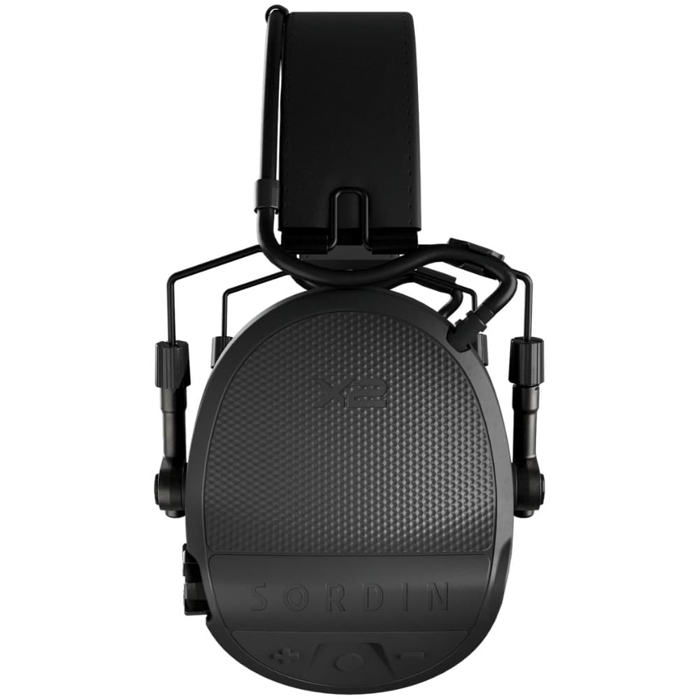 X2 Black Headband Leather Memory Foam, view: 4