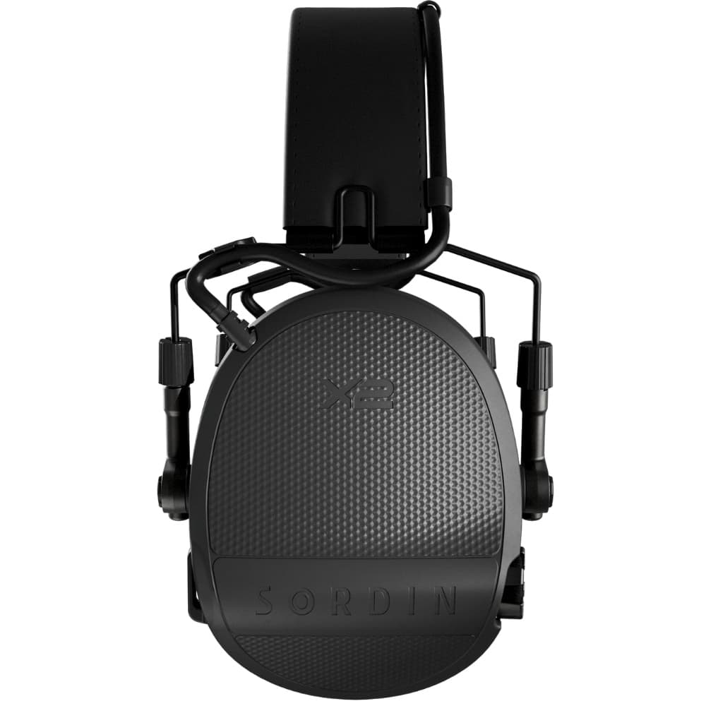 X2 Black Headband Leather Memory Foam, view: 2