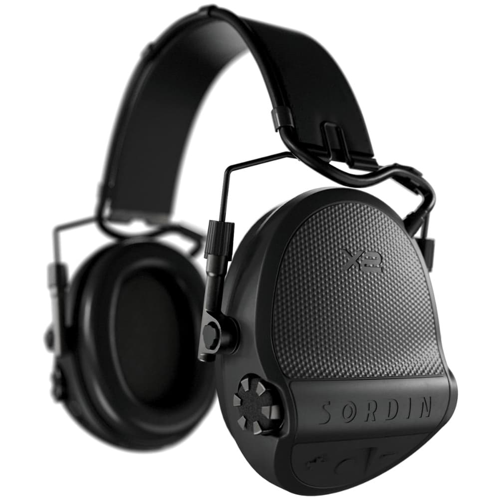 X2 Black Headband Leather Memory Foam, view: 1