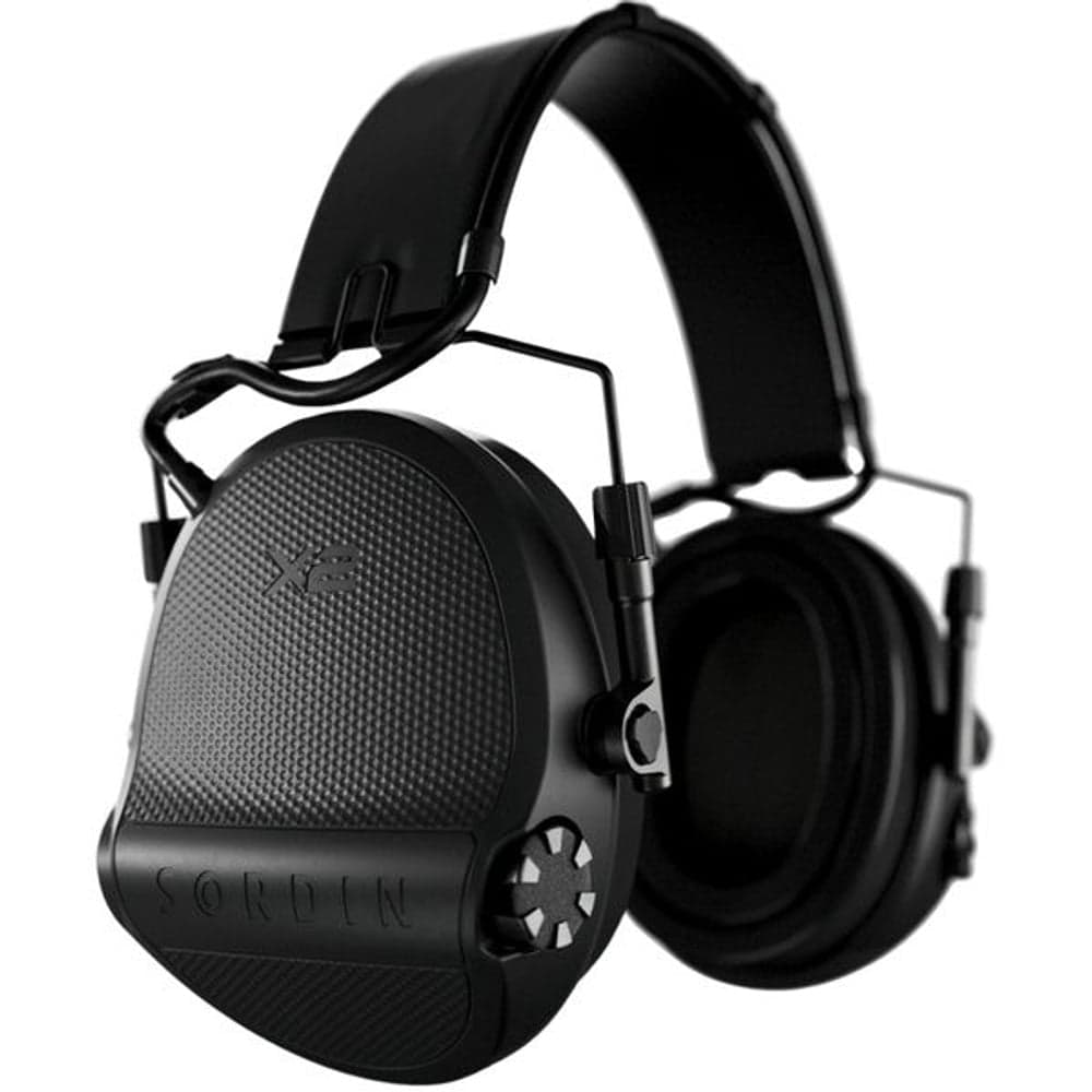 X2 Black Headband Leather Gel, view: 0