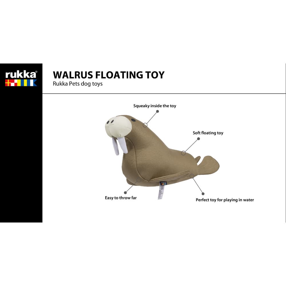 Walrus Floating Toy Brown, view: 3