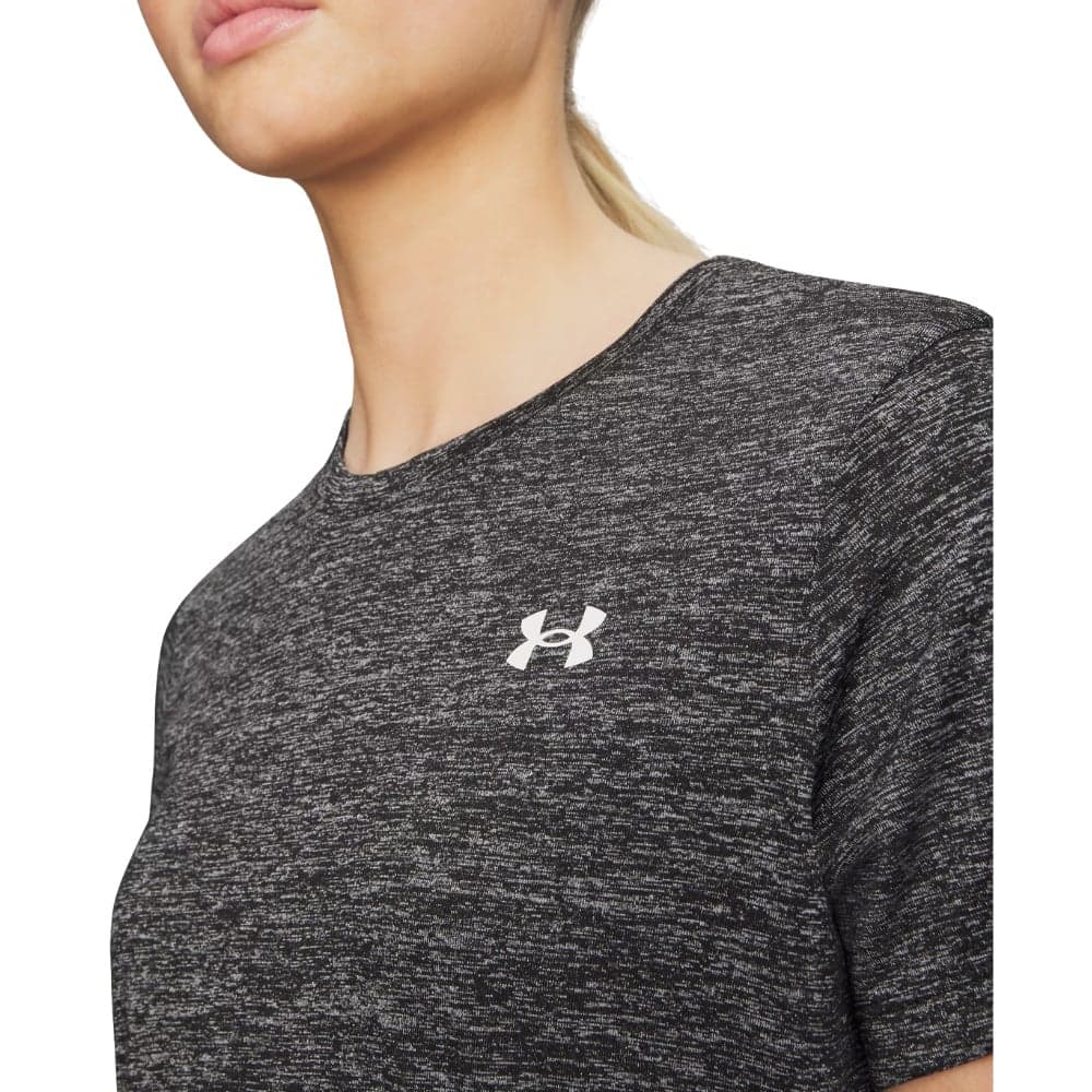 UA Tech Twist W's Short Sleeve Black, view: 4