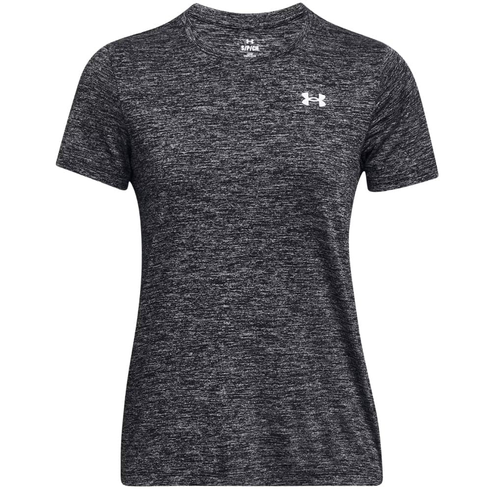UA Tech Twist W's Short Sleeve Black, view: 2