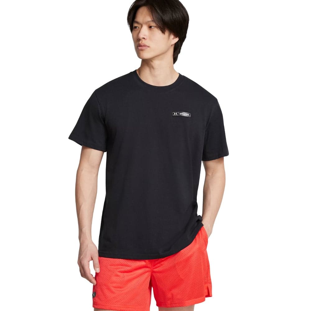 UA Heavyweight Armour Label SS Black, view: 3