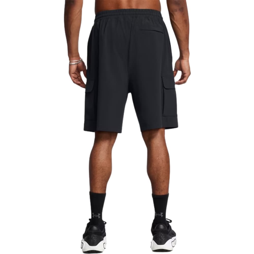 Ua Vibe Woven Cargo Short Black, view: 4