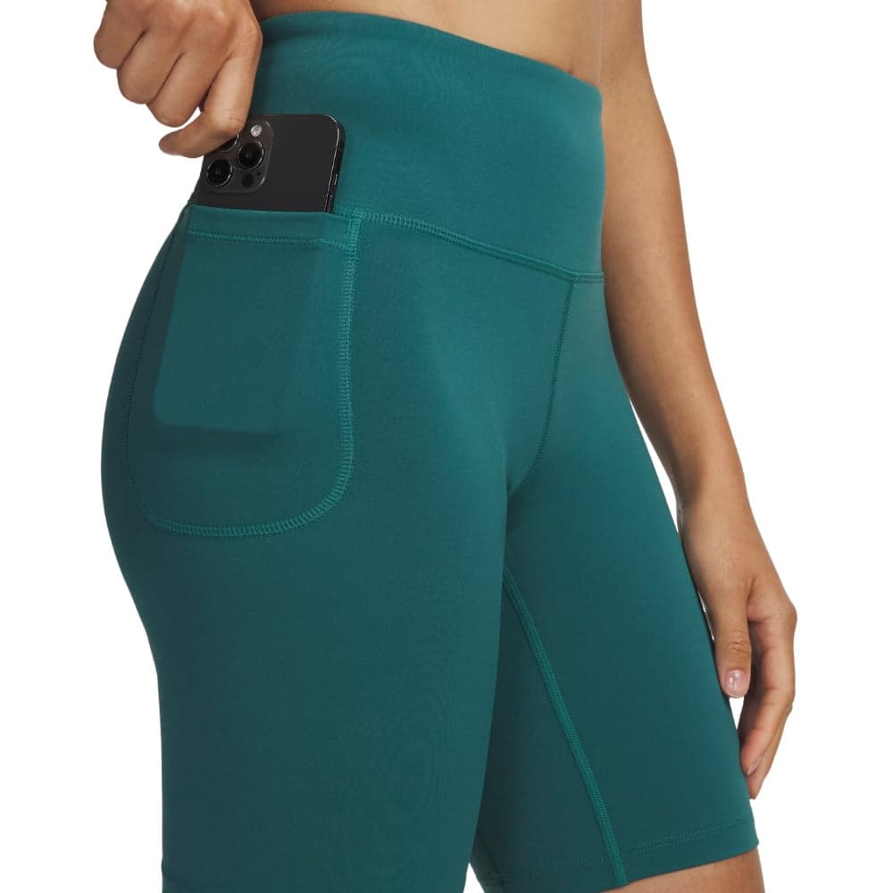 UA Motion W´s  Bike Shorts Emea Rack Green, view: 2