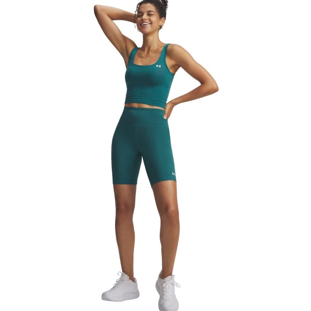 UA Motion W´s  Bike Shorts Emea Rack Green, view: 3