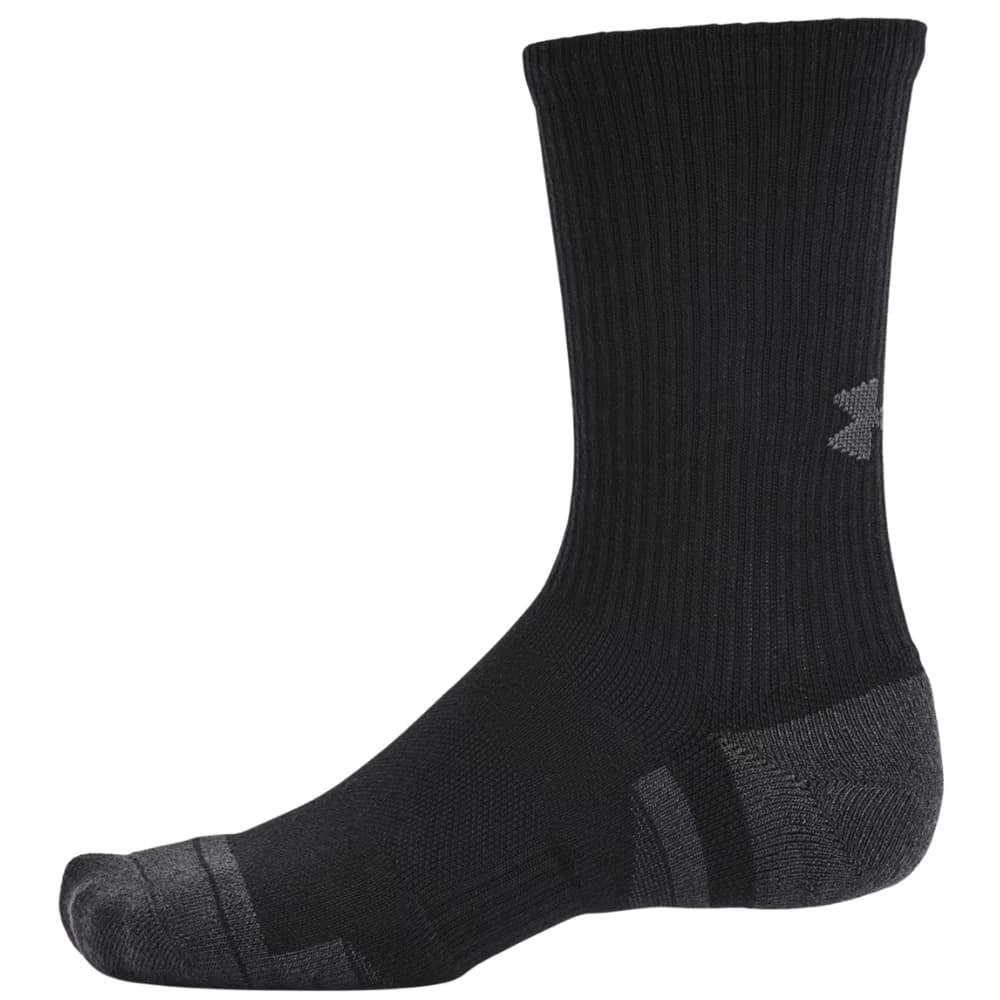 UA Performance Tech Crew Unisex 6-pack Black, view: 3