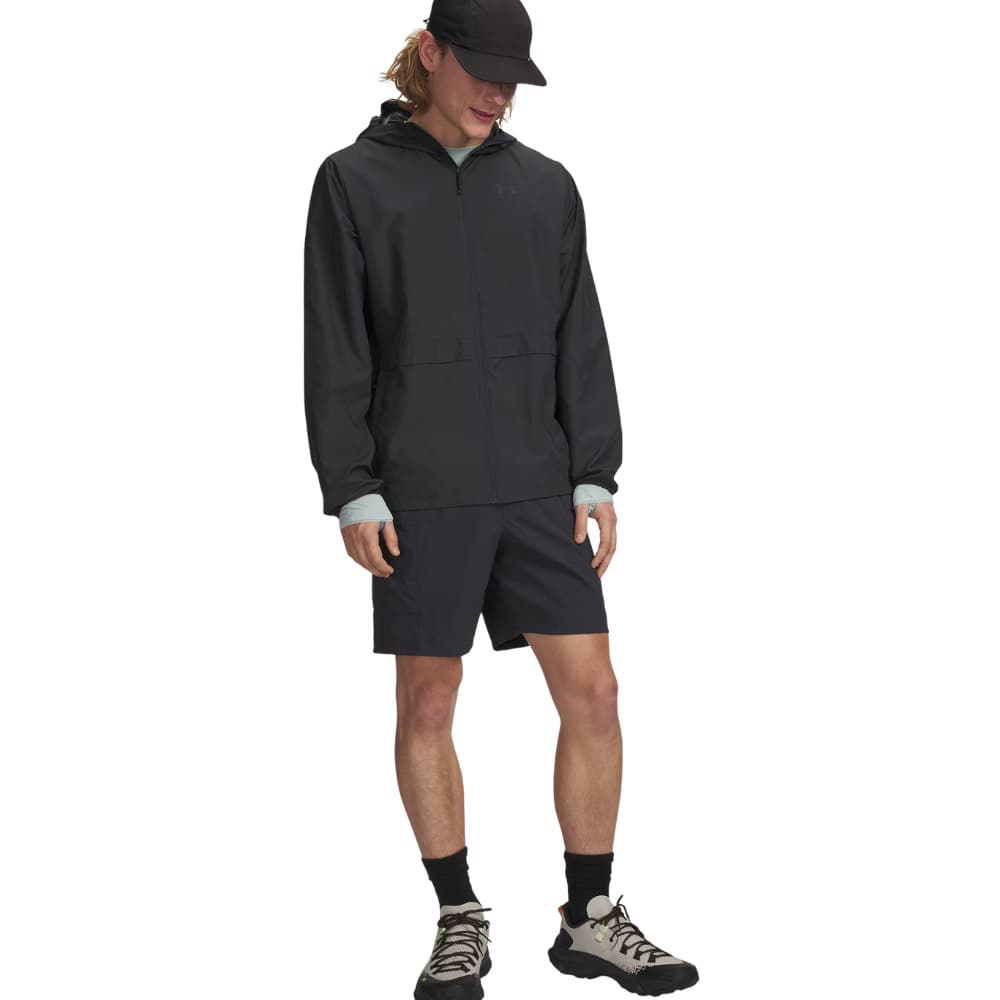 UA Explor Hike M's Cargo Shorts Anthracite, view: 3
