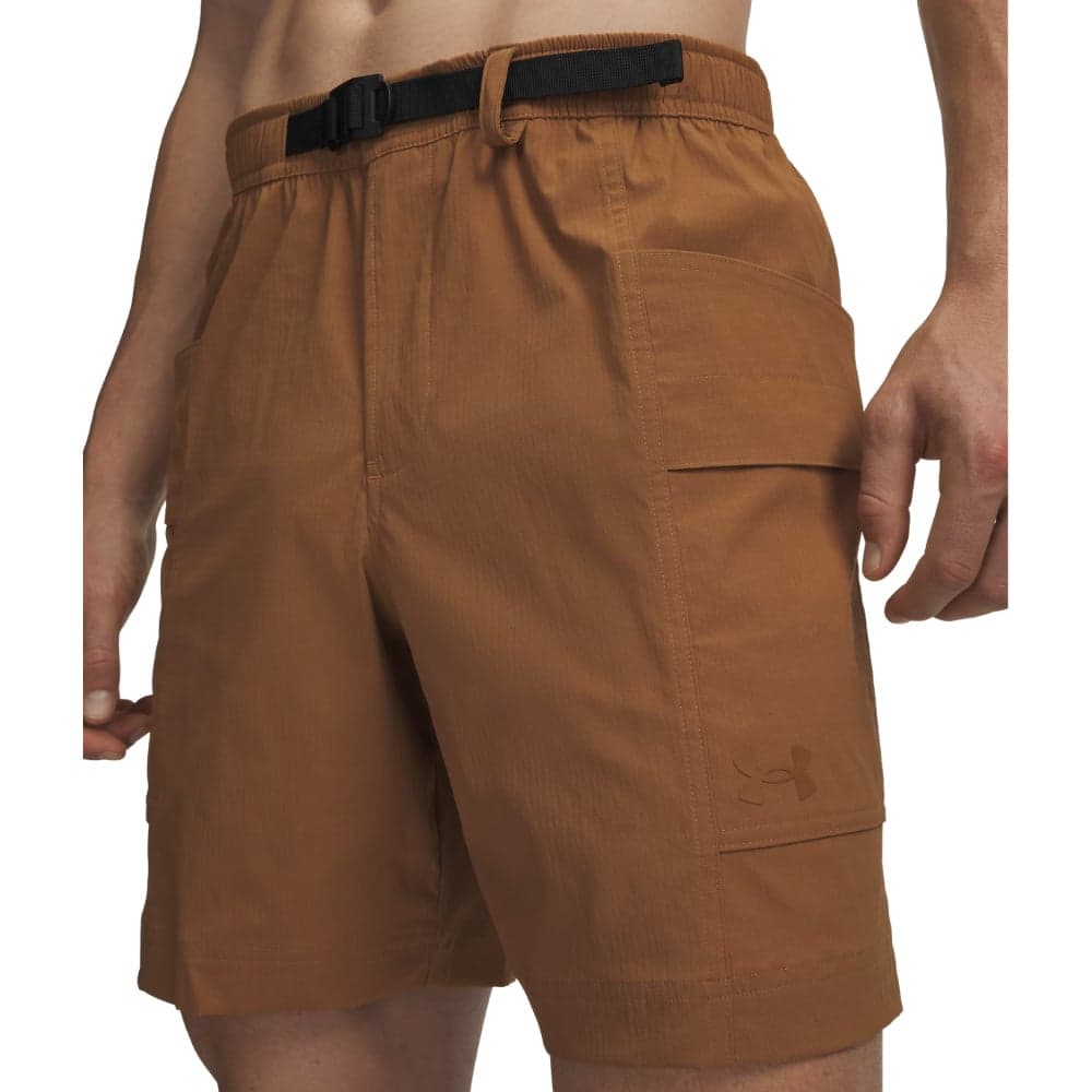 UA Explor Hike M's Cargo Shorts Tundra, view: 2
