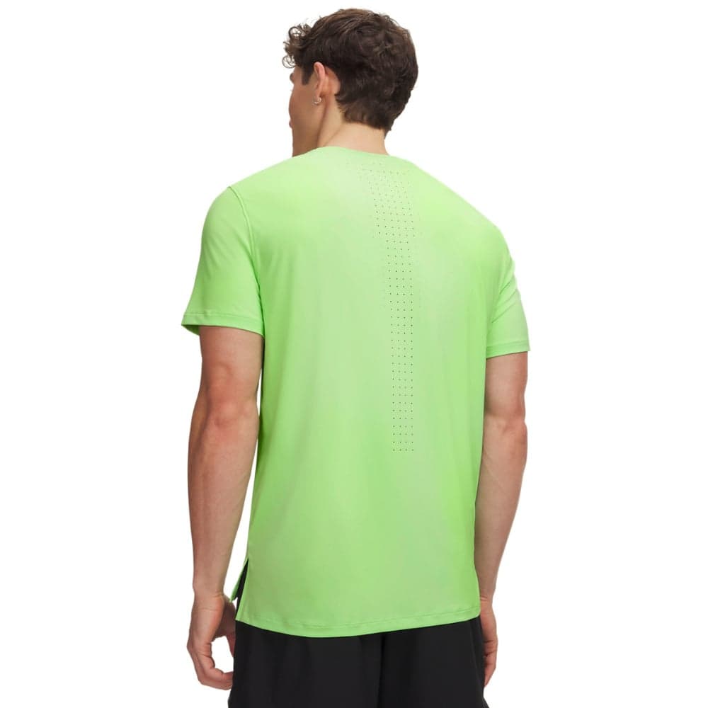 UA Velociti Pro M's Short Sleeve Lumos Lime, view: 1