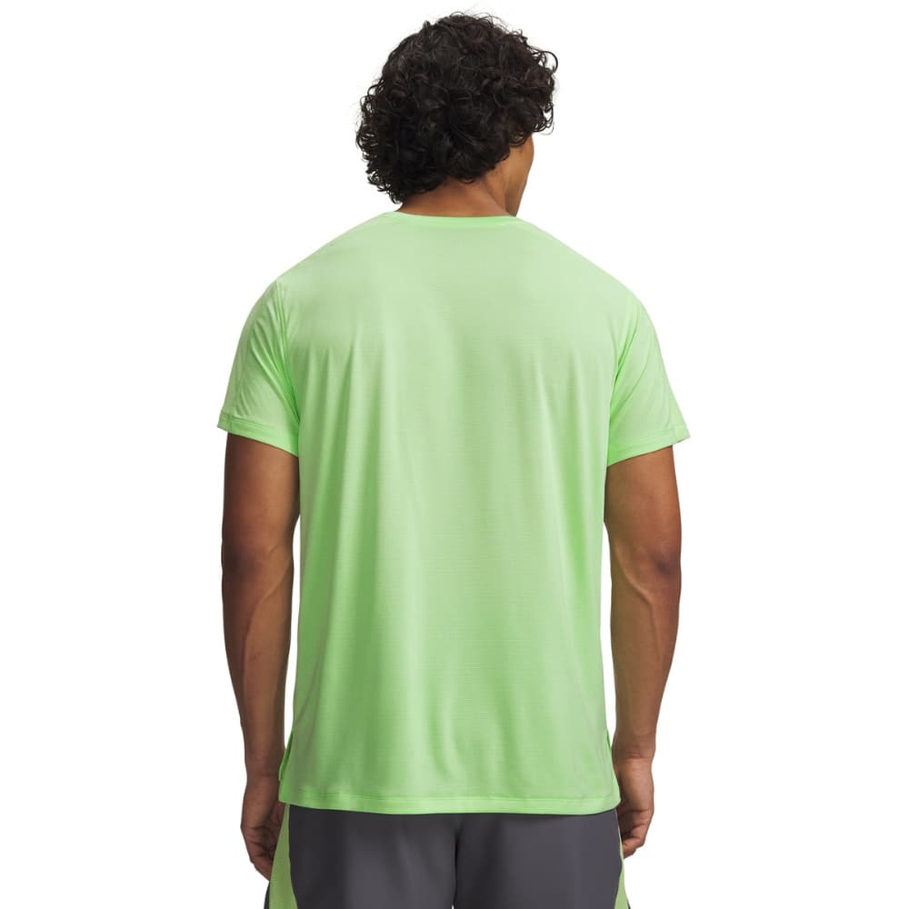 UA Velociti Reflct M's Short Sleeve Lumos Lime, view: 1